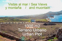 Urban plot for sale in Conil, Tías, Lanzarote. 